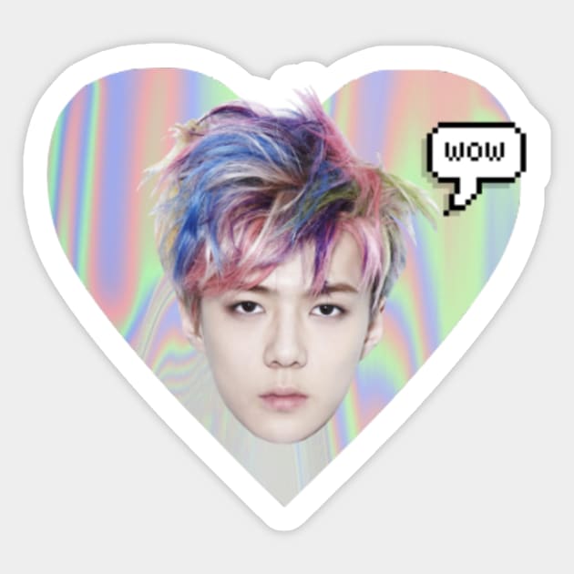 Sassy Sehun | EXO Sticker by ichigobunny